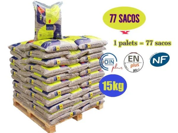 Pellets Asturias – 77 sacos